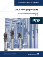 CR, CRN High Pressure: Grundfos Product Guide