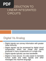 Introduction To Linear Integrated Circuits