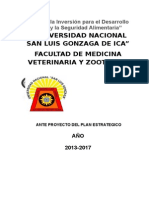 Plan Estrategico Facultad de Medicina Veterinaria 2013-2017