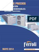 Ferroli Aire Acondicionado 2014 PDF