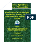 Diagnostico Para Tres Municipios Del Corredor Seco 2001