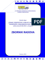 Značaj I Uloga Inžinjera Saobraćaja I Komunikacija U Razvoju Bih