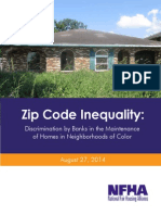 NFHA: Zip Code Inequality