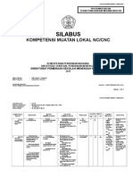 sILABUS MUATAN LOKAL TEKNIK PEMELIHARAAN MEKANIK INDUSTRI - CNC