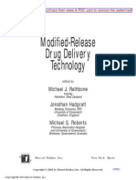 Modified Release Drug Delivery Technology