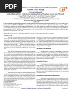 Download Antioxidant and Free Radical Scavenging Activity of Sorghum Bicolor L Moench by Dr Varaprasad Bobbarala SN23867372 doc pdf