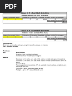 Formula Cálculo Andaime