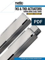 Tolomatic TKS & TKB Electric Rodless Actuator Brochure