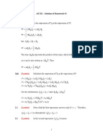 (5 Points) : AE 321 - Solution of Homework #1