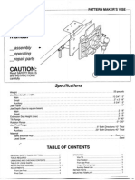 Patternmaker's Vise Instructions