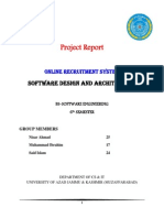 Project Report: Software Design and Architecture