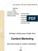 Content Marketing