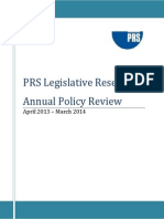 1401188605_Annual Policy Review 2013-2014