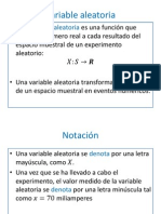 1 Variables Aleatorias