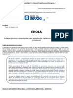 EBOLA - Informe Técnico