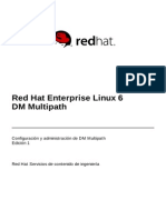 Red Hat Enterprise Linux 6 DM Multipath Es ES