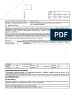 2013 Programa y Cronograma Sesiones Comunicación Política