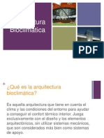 Arquitectura Bioclimatica