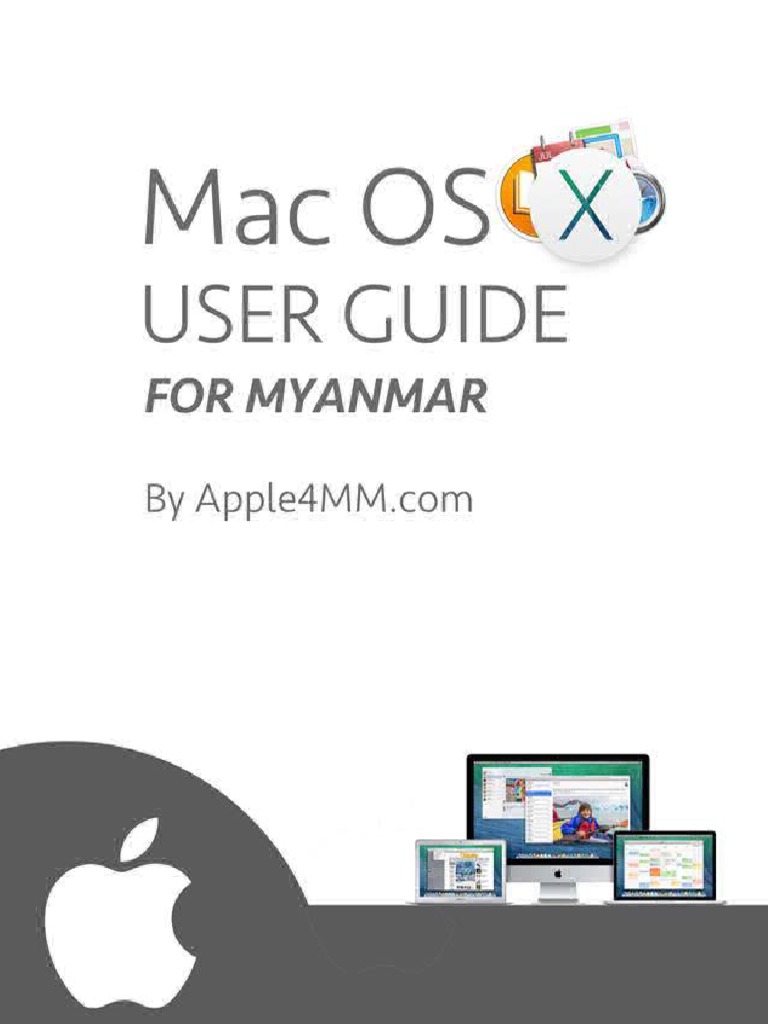 Mac OS X User Guide For Myanmar | PDF | Finder (Software) | Mac Os