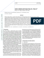 The Antares Emission Nebula and Mass Loss of α Sco A