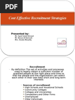 Download Cost Effective Recruitment Strategies Presentation-Group 1 by syedsuhail20014u8724 SN23869418 doc pdf
