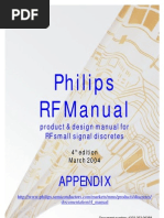 Download Philips Rf Manual 4th Edition Appendix by shakira_xi SN23869520 doc pdf