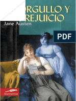 Orgullo y Prejuicio Por Jane Austen