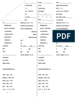 Brain Sheet for OB