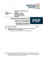 Auckland Development Committee - September Agenda - Extra Attachment