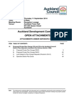 Auckland Development Committee - September Agenda - Attachment