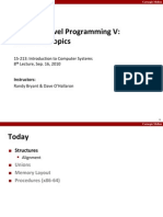 Lec2 5 MachineLevelProgramming Unions Alignment