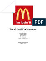 The McDonald's Corporation