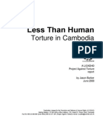 Torture Report From Jason Campodia Case