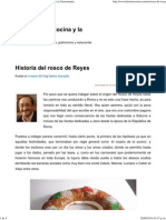 Historia Del Rosco de Reyes _ Historia de La Cocina y La Gastronomía