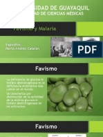 Favismo Y Malaria