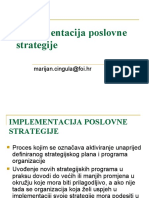 Implementacija Poslovne Strategije