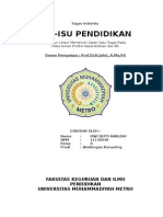 Makalah Isu-Isu Pendidikan