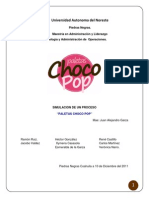 Proyecto Administracion de Operaciones Paletas Choco Pop