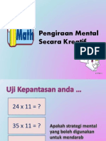 Modul Sesi Slot2 Pengiraan Mental Secara Kreatif