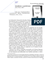 Constitucionalismo y Positivismo Pietro Sanchis