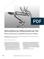 News and Democracy, Shifting Functions Over Time