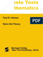 Paul R. Halmos - Naive Set Theory