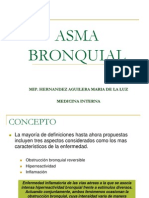 Asma Bronquial, Hernández a Ma de La Luz