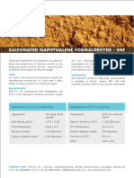 Sulfonated Naphthalene Formaldehyde - SNF: Uses Packaging