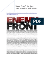Preview 'Enemy Front' is Just Days Away, Our Thoughts and Hands-On - GameBasin.com