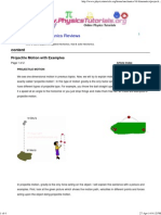 Projectile Motion With Example2s