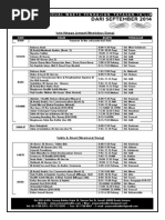 Download Jadual Pengajian YT SEPTEMBER 2014 by YayasanTaalim SN238734631 doc pdf