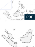 Lakaran Peta Kosong Kepulauan Melayu