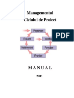 Manual Manager proiect