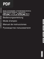 Download Manual Yamaha Mx61 by Adri Aguilera SN238740890 doc pdf